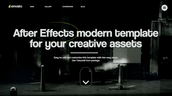 Modern Intro Openers template preview