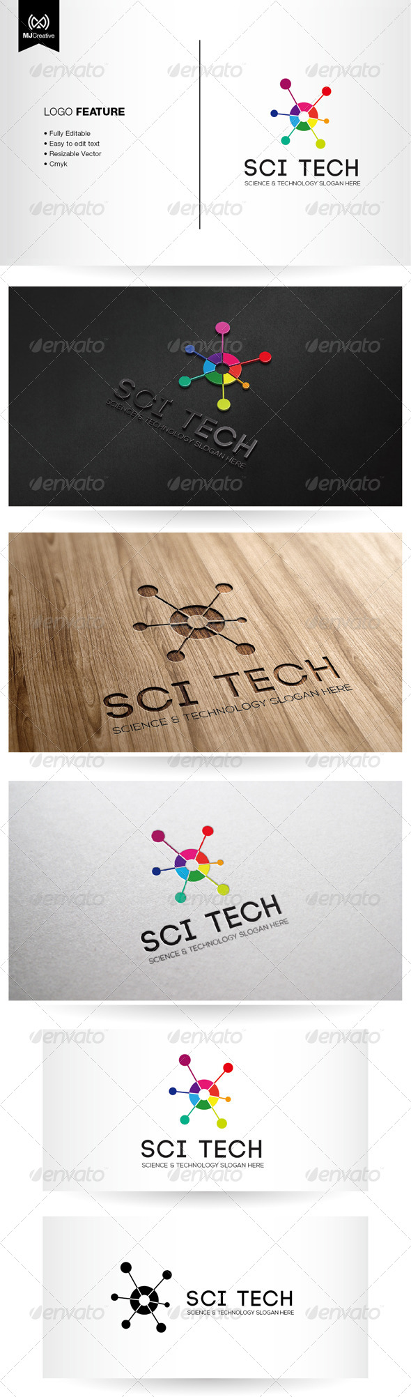 Science and Technology Logo - Symbols Logo Templates