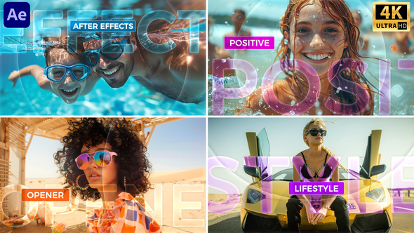 Positive Lifestyle Openers template preview