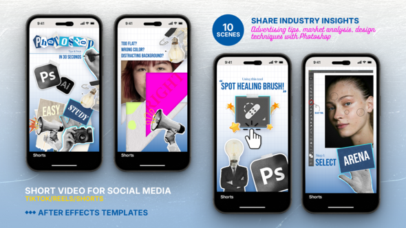 Share Industry Insights - Short Video Product Promo template preview