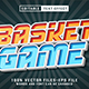 Basket Editable Text Effect 