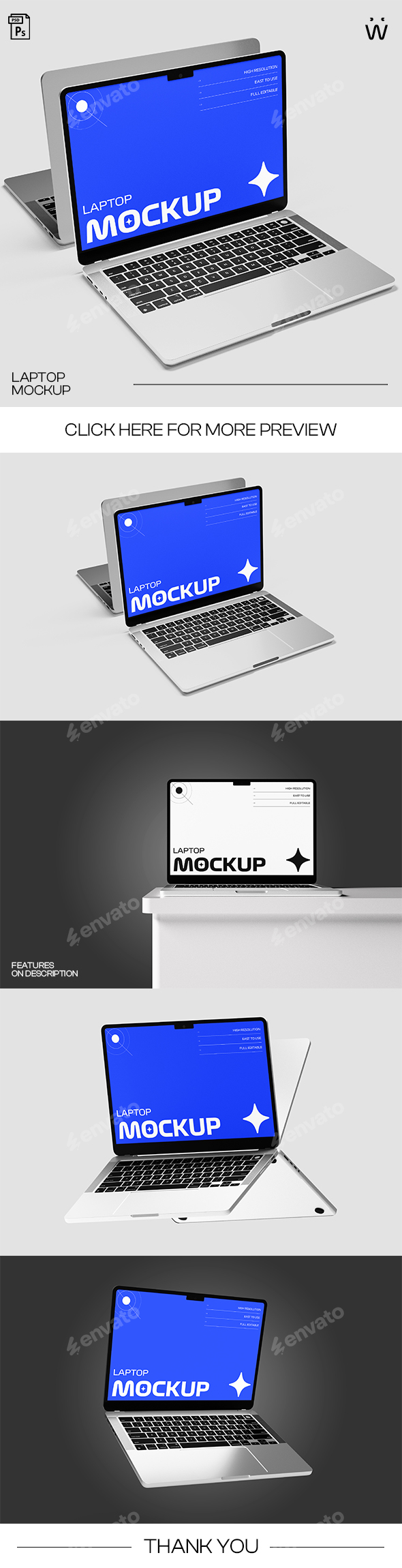 Laptop Mockup