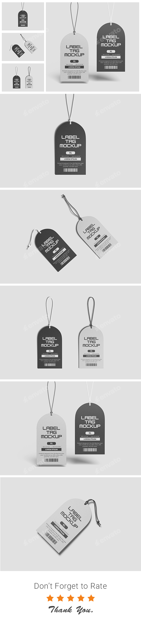 Label Tag Mockup