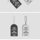 Label Tag Mockup 