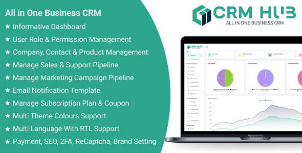 CRM Hub SaaS – All in One Business CRM