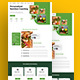 Nutrition Coaching Website Landing Page 