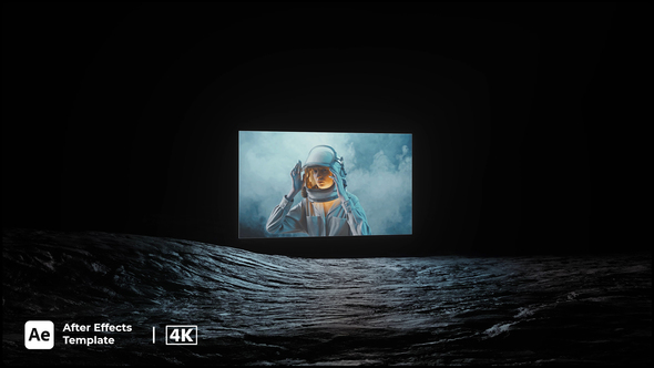 3D Display Mockup Kit Video Displays template preview