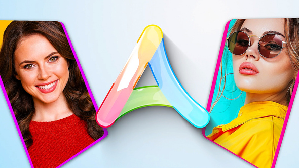 Slideshow Logo Intro Logo Stings template preview