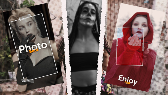 Photo Shot Openers template preview