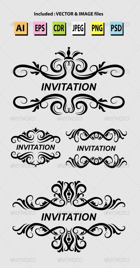 invitation decoration