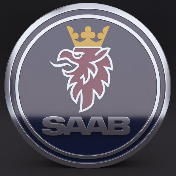 Saab Logo - 3Docean 5354456