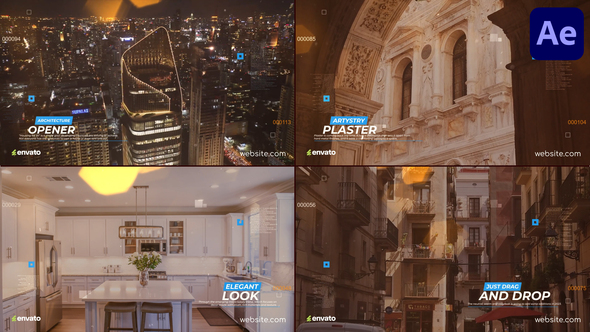 Architecture Opener for After Effects Openers template preview