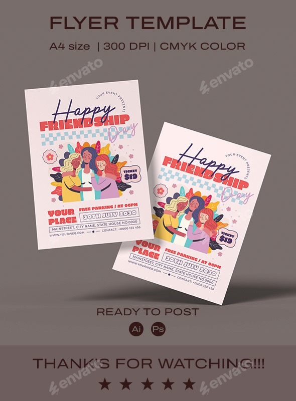 Friendship Day Flyer