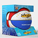 Basketball Packaging Box Mock-Up 