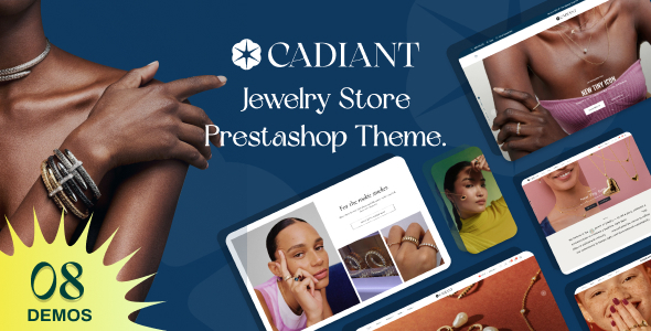 Cadiant Elementor – Jewelry Prestashop Theme