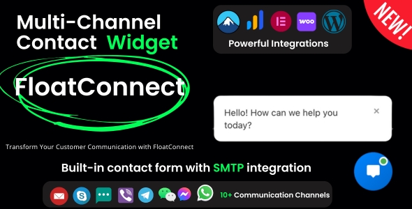 FloatConnect – Advanced Multi-Channel Contact Widget for WordPress