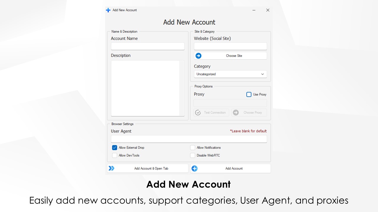 All In One Social Media Multiple Accounts Manager Pro by Wilcode ...