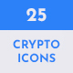 Cryptocurrency Animated Icon for Premiere Pro 