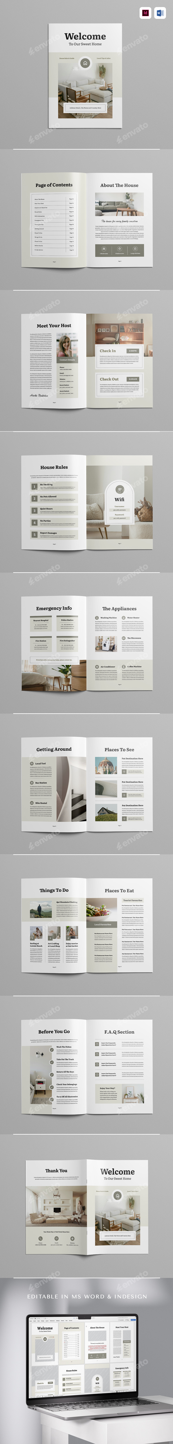 Welcome Guide Book Brochure