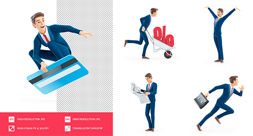 3D Businessman
