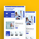 Health Care Hospital Website Landing Page 