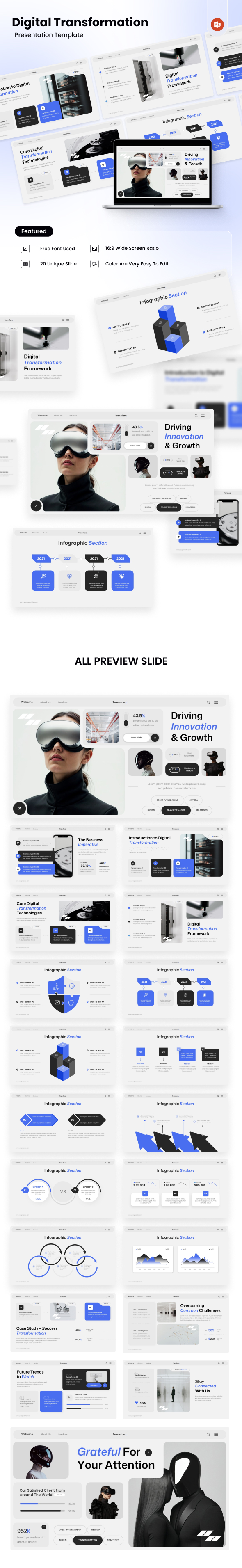 Digital Transformation PowerPoint Template