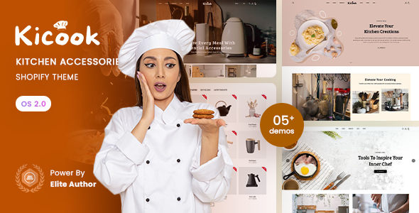 Kicook – Kitchen Accessories Shopify 2.0 Theme