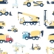 Special Vehicle Seamless Pattern 