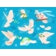 Cartoon Dove of Peace 