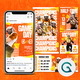 American Football Social Media Pack Template 