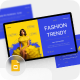 Guidelic Fashion Trendy Google Slide Template 