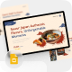 Japan Restaurant Google Slide Template 