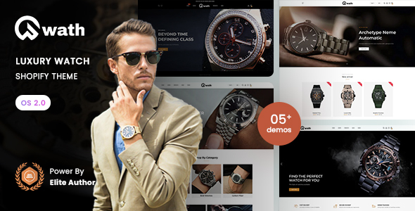 Gwath – Luxury Watch Store Shopify 2.0 Theme