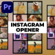 Instagram Opener MOGRT 