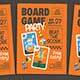 Board Game Party Flyer 