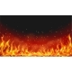 Blazing Fire Effect Sparks and Flames 