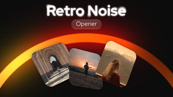 Retro Glow Opener Openers template preview