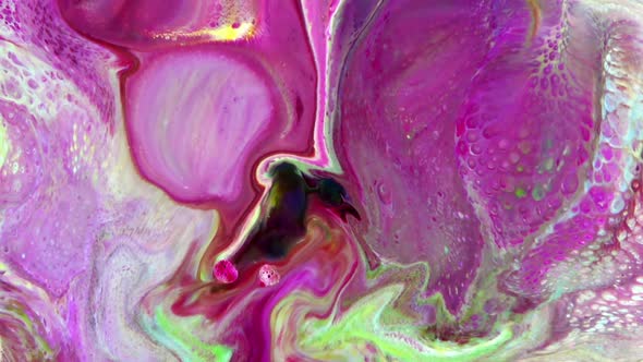 Abstract Colorful Sacral Liquid Waves Texture 105 alt