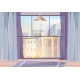 Panoramic Window in Room Indoor Interior 