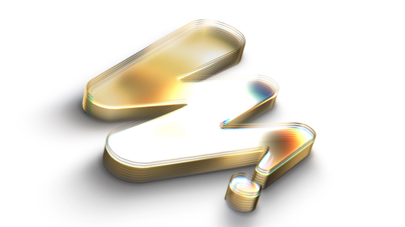 3D Gold Logo Logo Stings template preview