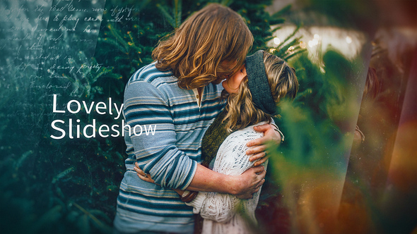 Dreamy Lovely Slideshow Video Displays template preview