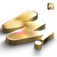3D Gold Logo 