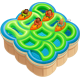 Swimming Tire Gears (Game HTML5 - Construct 3) 