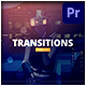 Cinematic Transitions - Futuristic Glitch Transitions Pack 