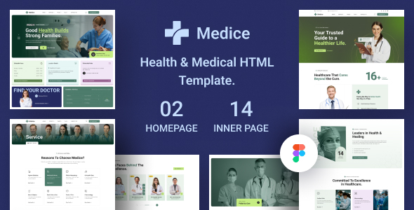 Medice – Health & Medical HTML Template