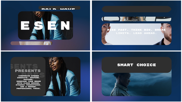 Elegant Multiscreen Event Openers template preview