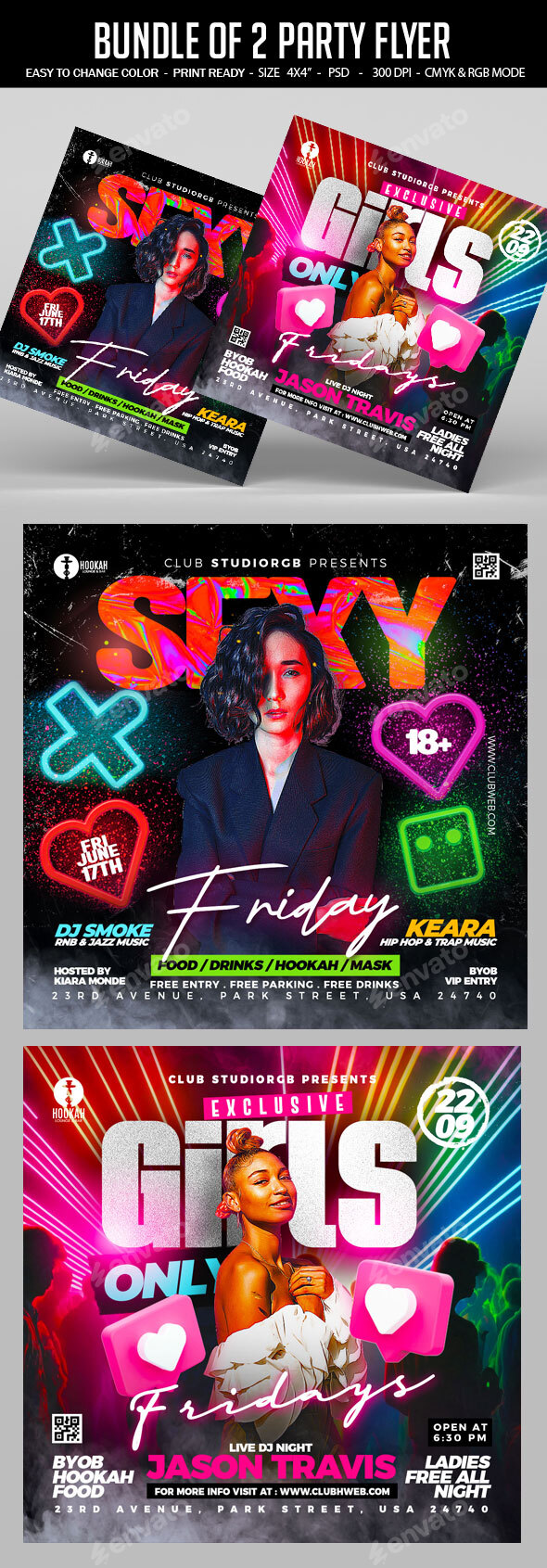 Party Flyer Bundle
