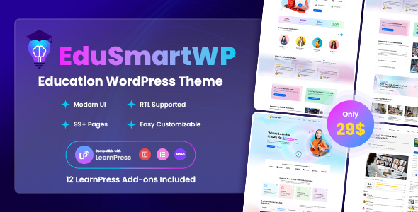 Education WordPress Theme | EduSmartWP