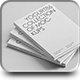 Fabric Book Cover Mockup 