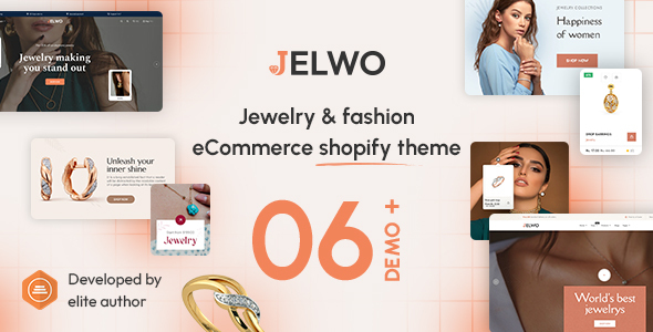 Jelwo – The Jewelry & Fashion eCommerce Shopify Theme